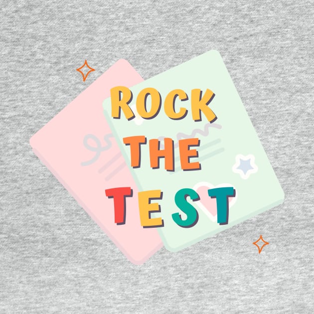 rock the test teacher school test day by Pop on Elegance